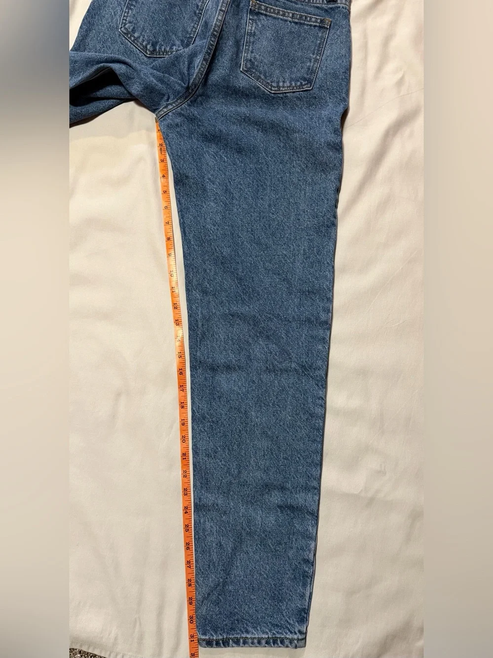 J. Galt Brandy Melville High Rise Straight‎ Leg Jeans Medium 100% Cotton